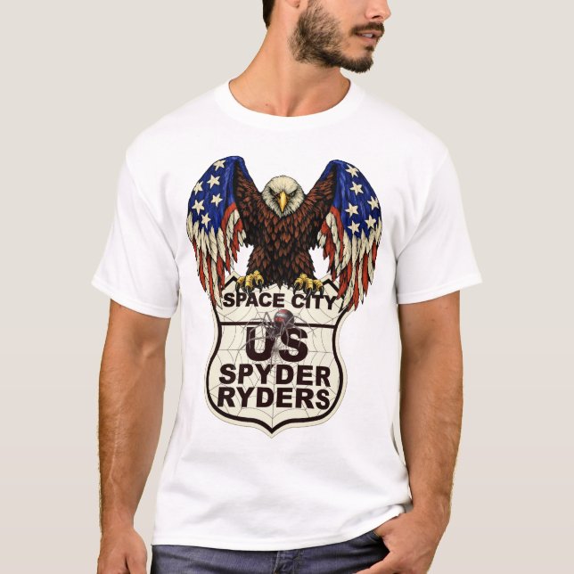 Space City Chapter - Eagle Logo 1s T-Shirt (Front)