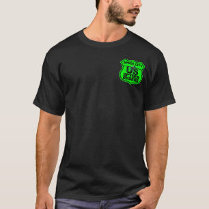 Space City Chapter - Logo Pocket Green T-Shirt