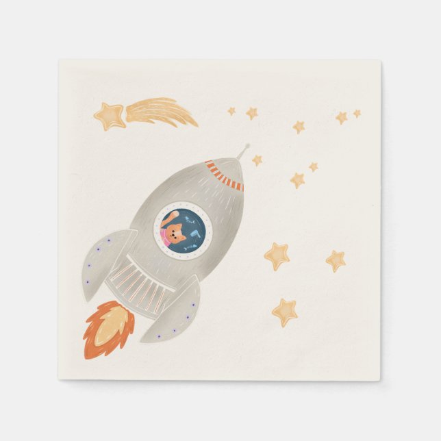 Space Cocktail Napkins (Front)
