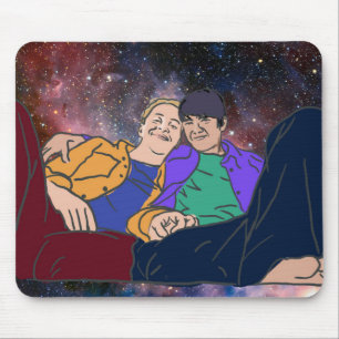 Space Couch Mouse Pad