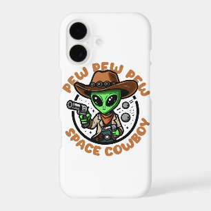 Space Cowboy Funny Alien