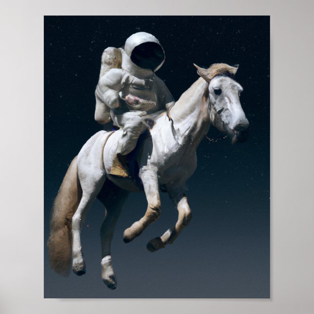 Space Cowboy Poster Original Artist Artwork  (Front)