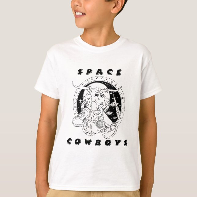 Space Cowboys  Kids T-Shirt (Front)
