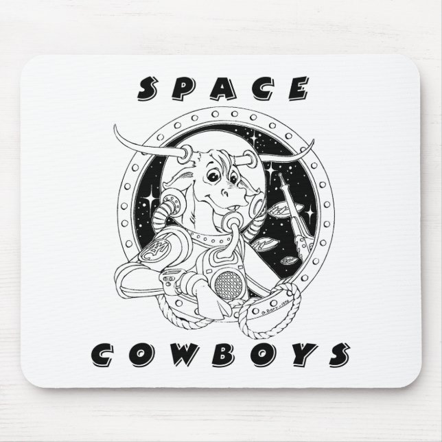 Space Cowboys Mousepad (Front)