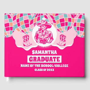 Space Cowgirl Graduation Guest Book