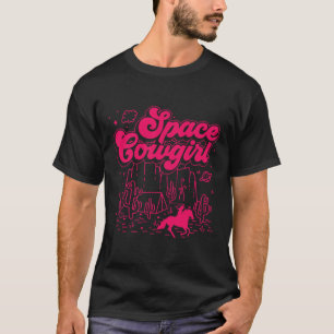 Space Cowgirls Bychelorette Party Rodeo Girls Wome T-Shirt
