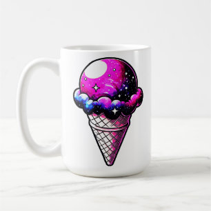 Space Cream Cone 205 Coffee Mug