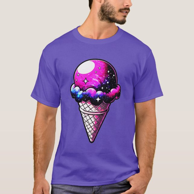 Space Cream Cone 205 T-Shirt (Front)