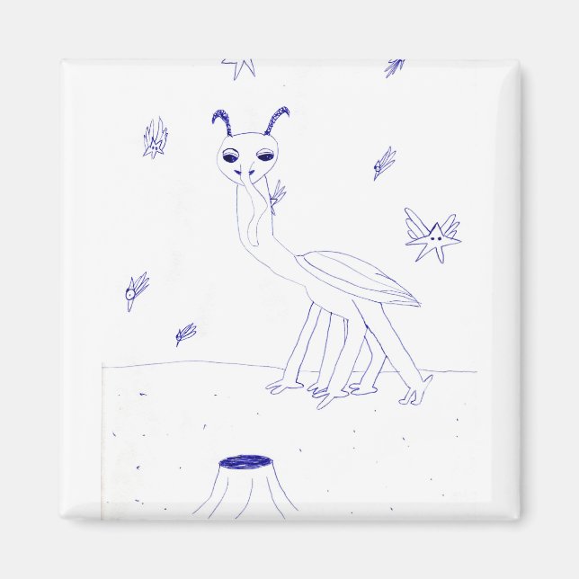 Space Critter magnet (Front)