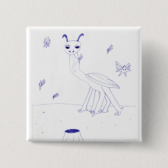 Space Critter pin (Front)