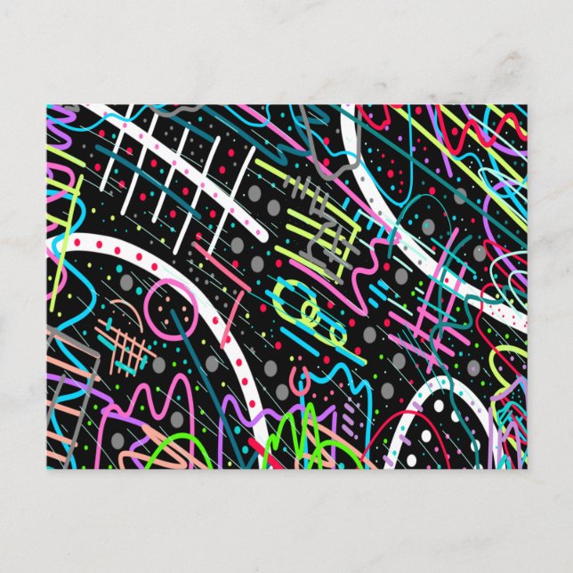 Space Debris Postcard (Front)