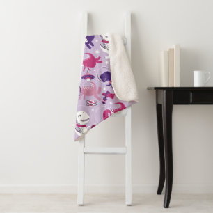 Space Dinosaurs, Cute Dinosaurs, Stars, Space Ship Sherpa Blanket
