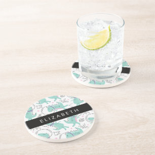 Space Dinosaurs, Cute Dinosaurs, Stars, Your Name Coaster