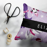 Space Dinosaurs, Cute Dinosaurs, Stars, Your Name Pet Bed<br><div class="desc">Cute,  fun and adorable pattern with space dinosaurs. Modern and trendy gift,  perfect for the dinosaur lover in your life. Personalise by adding your name,  nickname,  monogram or initials.</div>