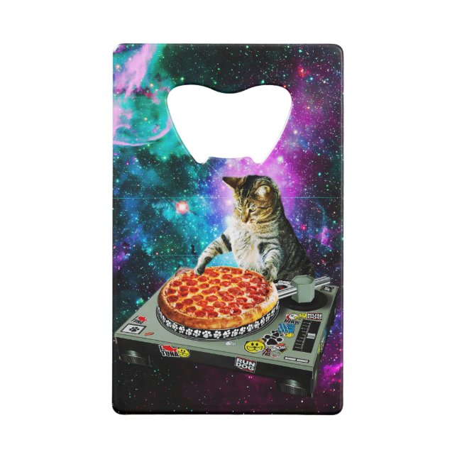 Space dj cat pizza (Front)