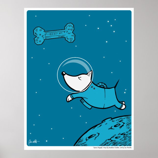 Space Doggity Poster (Front)