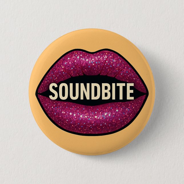 SPACE DOGS RADIO - SOUNDBITE BADGE (Front)