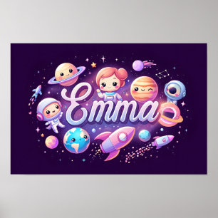 Space Dreams Emma Wall Art