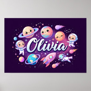 Space Dreams Olivia Wall Art