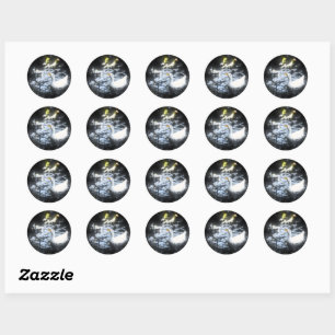 Space Duck - Classic Round Sticker