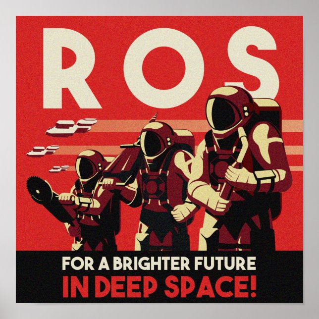 Space Engineers Poster - ROS (Front)