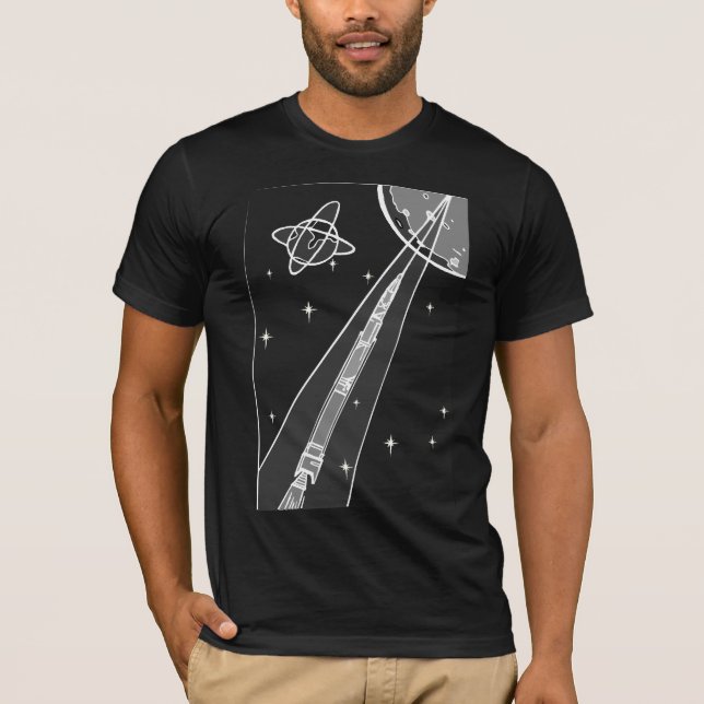 Space Exploration 101a T-Shirt (Front)