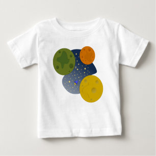 Space exploration baby T-Shirt