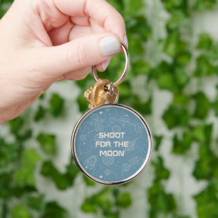 Space Exploration Galaxy Universe Star Personalise Key Ring