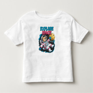 Space Exploration shirt for kids and girls