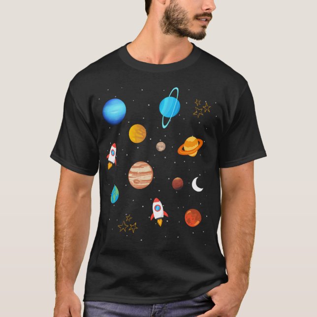 Space Exploration T-Shirt (Front)