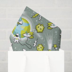 Space Explorer Birthday Tissue Paper