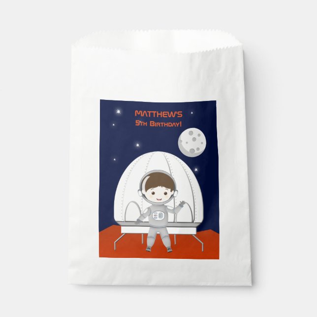 Space Explorer Favour Bag (Front)