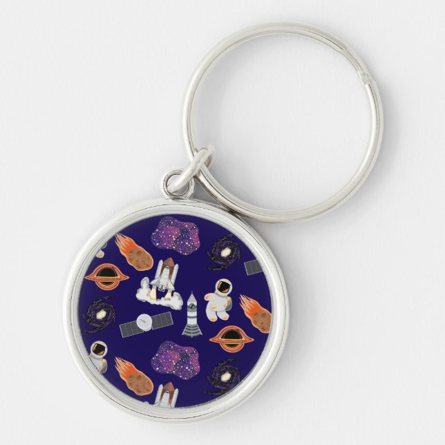 Space Explorer Key Ring (Front)