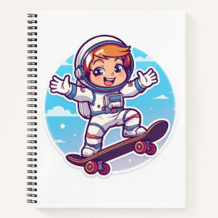 Space Explorer Sports Notebook – Back to School