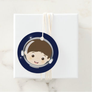 Space Explorer Thank You Favour Tags