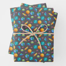 Space Explorers on Dark Grey