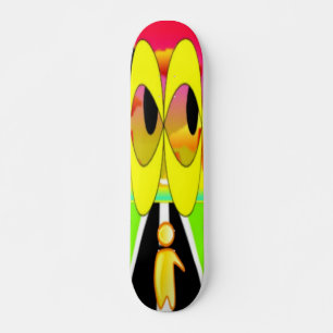 Space Eyes Skateboard