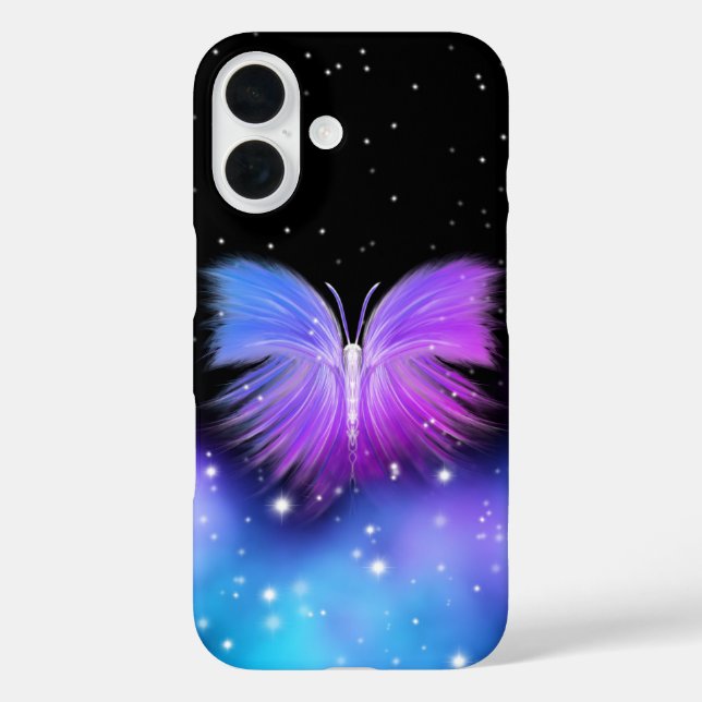 Space Fantasy Butterfly Cosmic Case-Mate iPhone Case (Back)