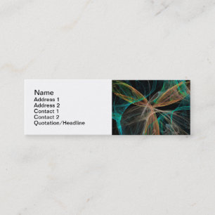 Space Fantasy Mini Business Card