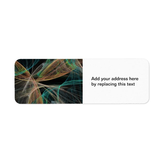 Space Fantasy Return Address Label (Front)