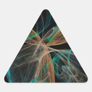 Space Fantasy Triangle Sticker