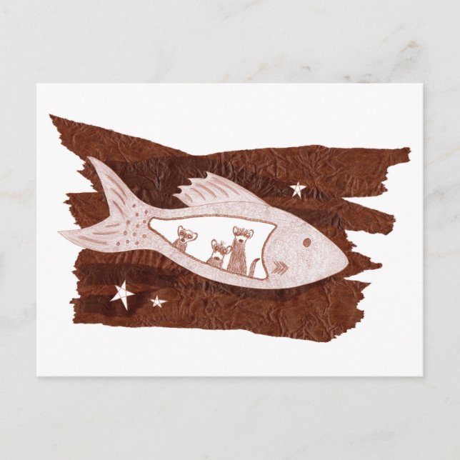 Space Ferrets Postcard (Front)