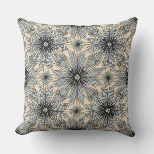 Space Filled with Flowers: Floral Cushion