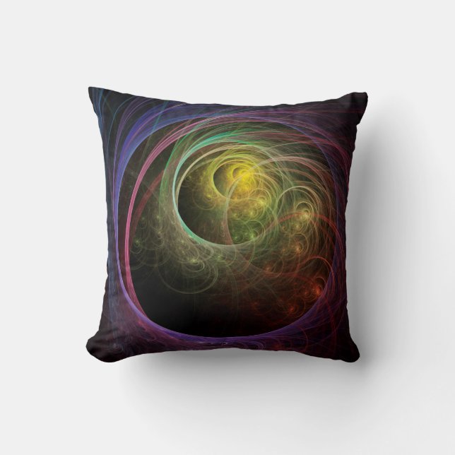 Space Fireworks Cushion (Front)