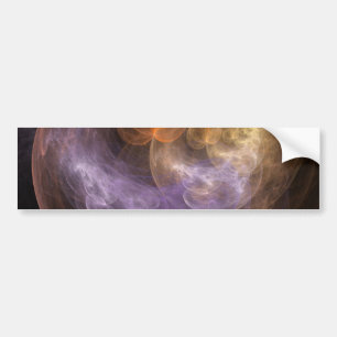 Space Flowers Bumper Sticker