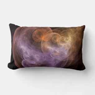 Space Flowers Lumbar Cushion