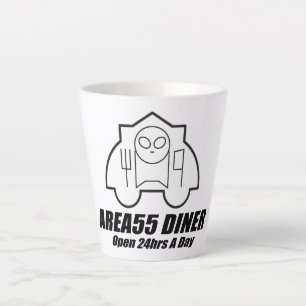 Space Foods AREA55 DINER Latte Mug