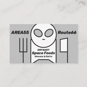 Space Foods Business Card