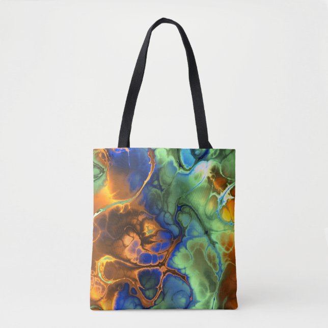 space fractal tote bag (Front)