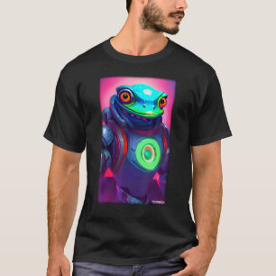 space frog future cyborg robot T-Shirt